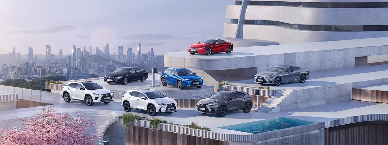 Lexus car range 